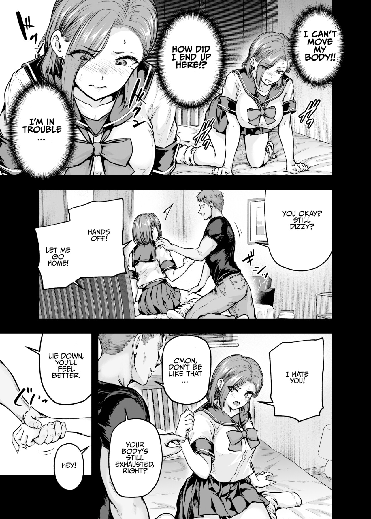 Hentai Manga Comic-Mom's obsessed with her Daughter's Boyfriend 2-Read-12